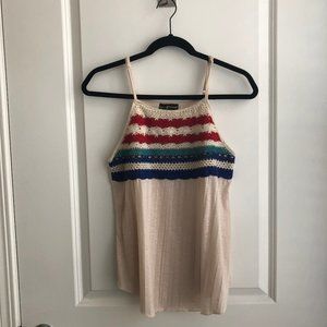 Colorful Crochet Tank